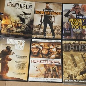 9 Action and War Movie DVDs